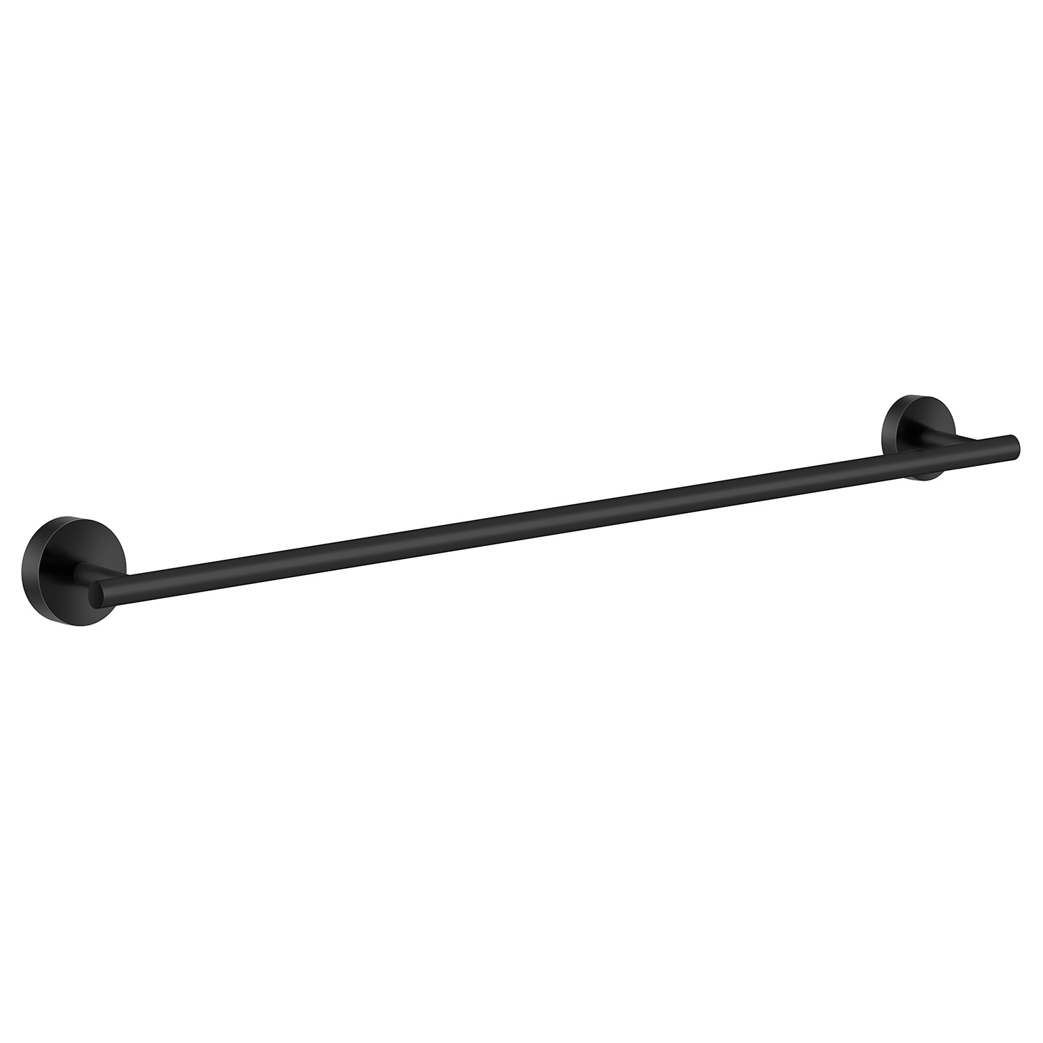 Smedbo Home Serie Bad Accessoires Messing Schwarz Handtuchstange